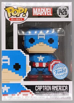 #1426 Captain America (8-Bit) - Marvel