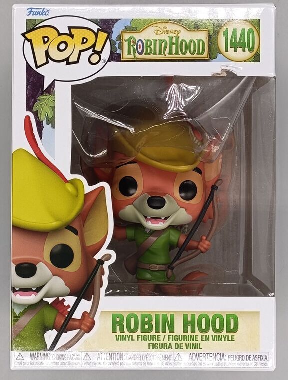 #1440 Robin Hood - Disney Robin Hood - BOX DAMAGE