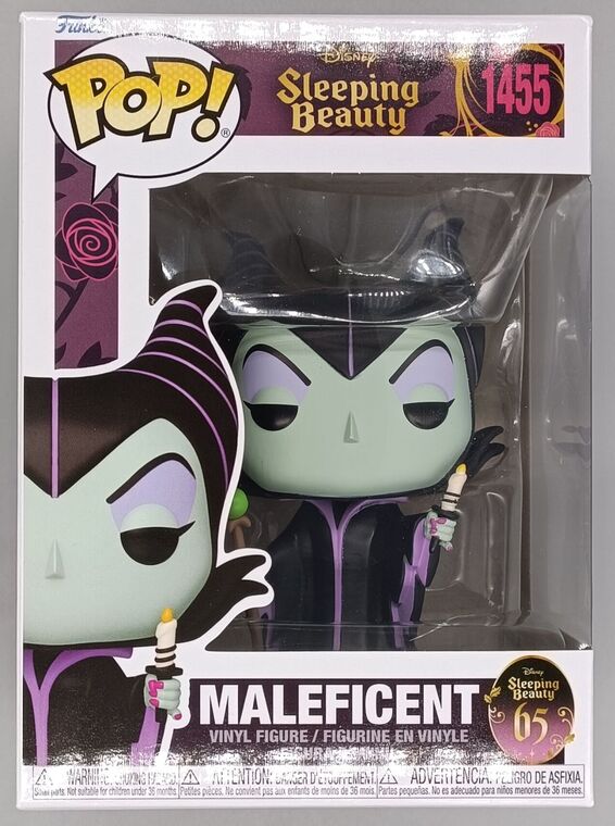 #1455 Maleficent w/Candle - Disney Sleeping Beauty 65th Anni