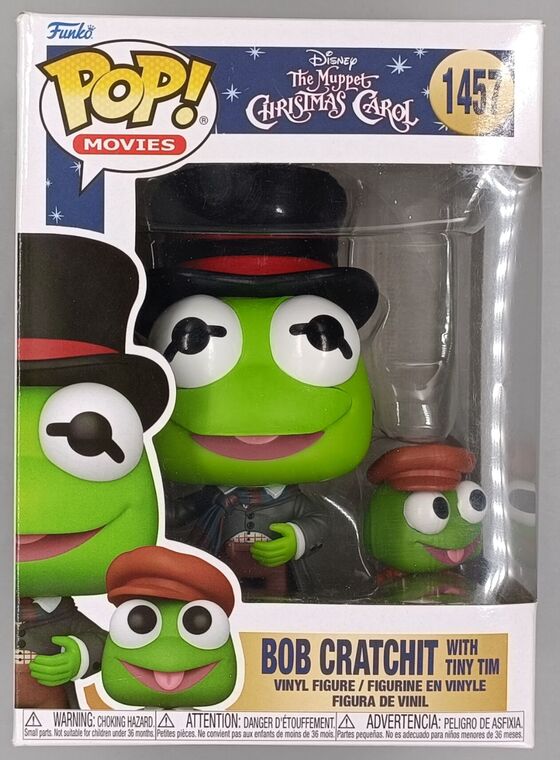 #1457 Bob Cratchit w/Tiny Tim - Muppet's Christmas Ca DAMAGE
