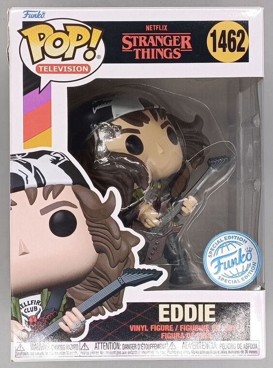 #1462 Eddie - Stranger Things - BOX DAMAGE