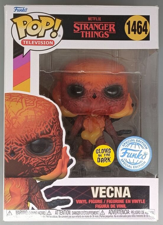 #1464 Vecna (Glow) - Stranger Things - BOX DAMAGE