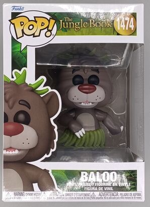 #1474 Baloo - Disney The Jungle Book - BOX DAMAGE