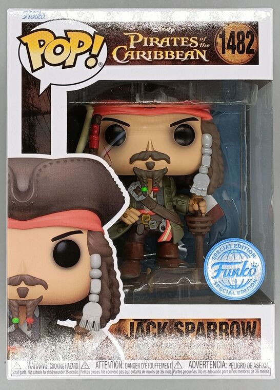 #1482 Jack Sparrow - Disney Pirates of the Caribbean
