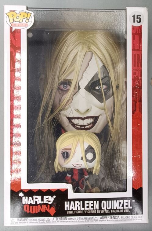 #15 Harleen Quinzel - DC - Comic Cover - BOX DAMAGE