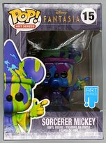 Show more information on #15 Sorcerer Mickey (#2) - Art Series - Fantasia 80th DAMAGE #15 Sorcerer Mickey (#2) - Art Series - Fantasia 80th DAMAGE