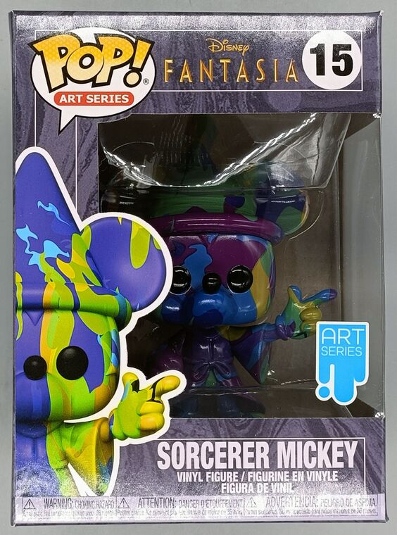 #15 Sorcerer Mickey (#2) - Art Series - Fantasia 80th DAMAGE