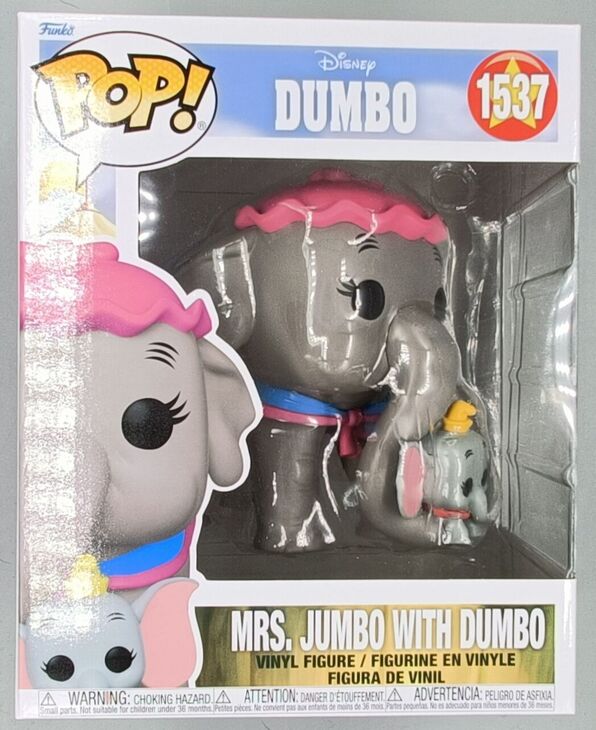#1537 Mrs. Jumbo with Dumbo - 6 Inch - Disney Dumbo