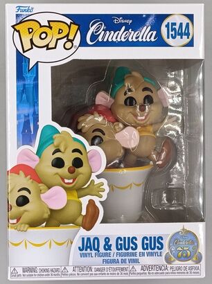 #1544 Jaq & Gus Gus - Disney Cinderella 75th Anniversary