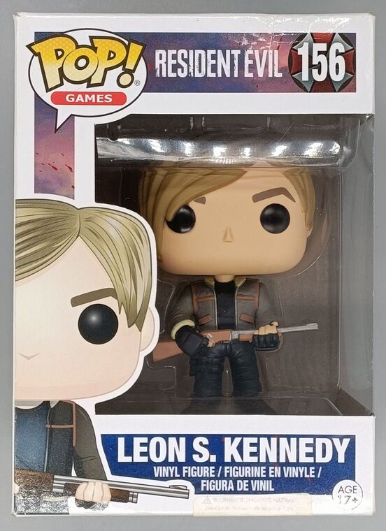 #156 Leon S. Kennedy - Resident Evil - BOX DAMAGE
