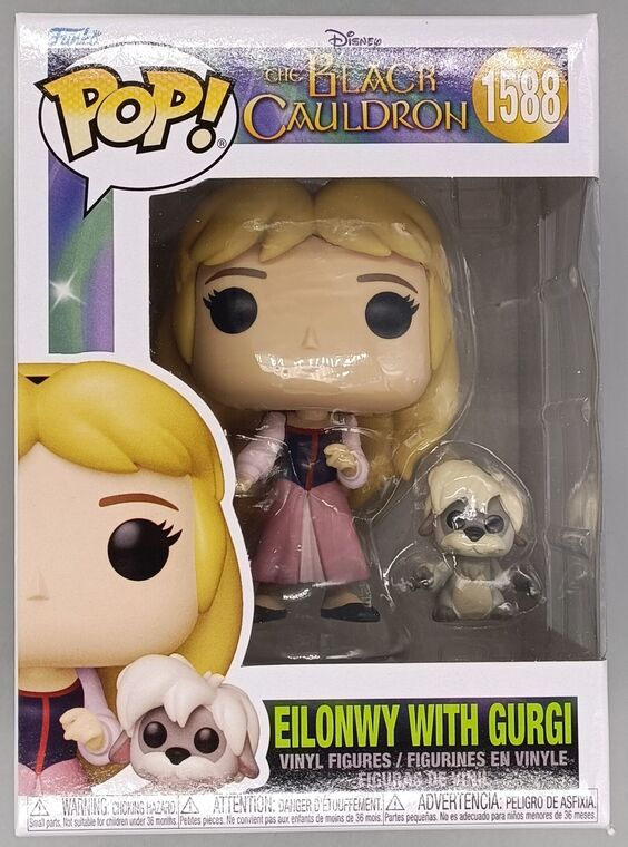 #1588 Eilonwy with Gurgi - Disney The Black Cauldron