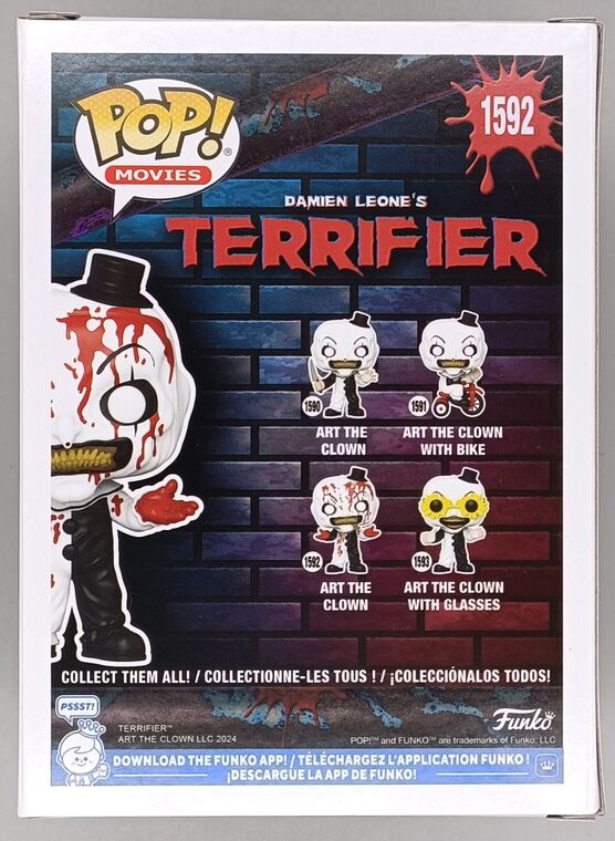 #1592 Art the Clown (Bloody) - Terrifier - Horror