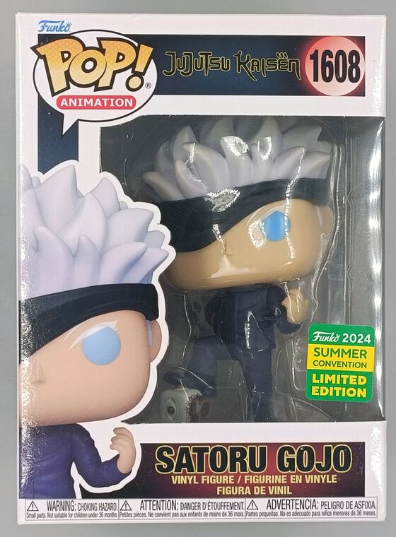 #1608 Satoru Gojo w/Defeated Jogo - Jujutsu Kaisen 2024 Con