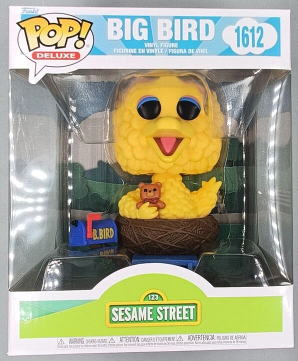 #1612 Big Bird in Nest - Deluxe - Sesame Street