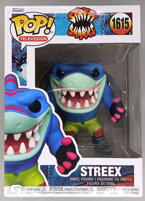 #1615 Streex - Street Sharks - BOX DAMAGE