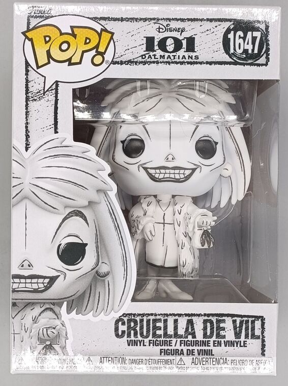 #1647 Cruella De Vil (Sketch) - Disney 101 Dalmatians