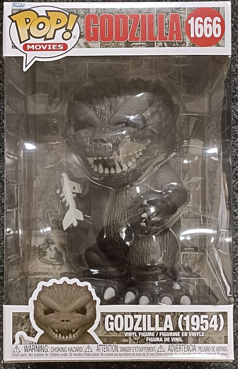 #1666 Godzilla (1954) 10 inch - Godzilla