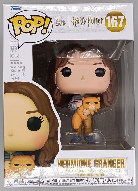 #167 Hermione Granger w/Crookshanks - Harry Potter