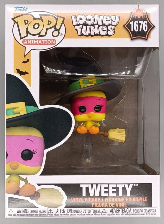 #1676 Tweety (Witch) - Looney Tunes - Halloween - BOX DAMAGE
