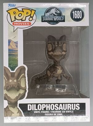 #1680 Dilophosaurus (Fossil) - Jurassic World - BOX DAMAGE