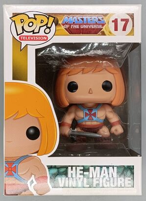 #17 He-Man - Pop Television - BOX DAMAGE