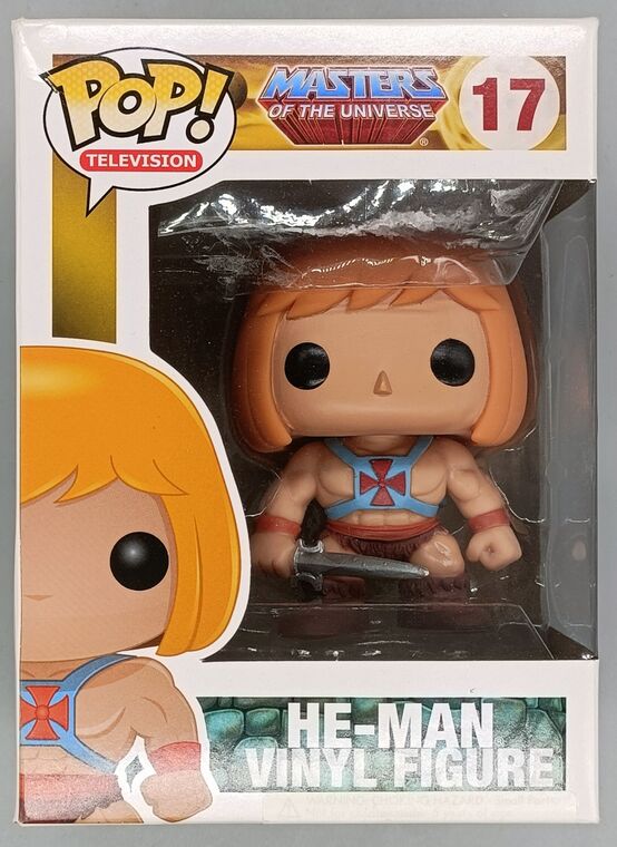 #17 He-Man - Pop Television - BOX DAMAGE