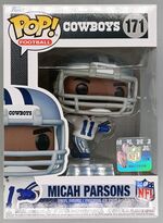 Show more information on #171 Micah Parsons - NFL Dallas Cowboys - BOX DAMAGE #171 Micah Parsons - NFL Dallas Cowboys - BOX DAMAGE
