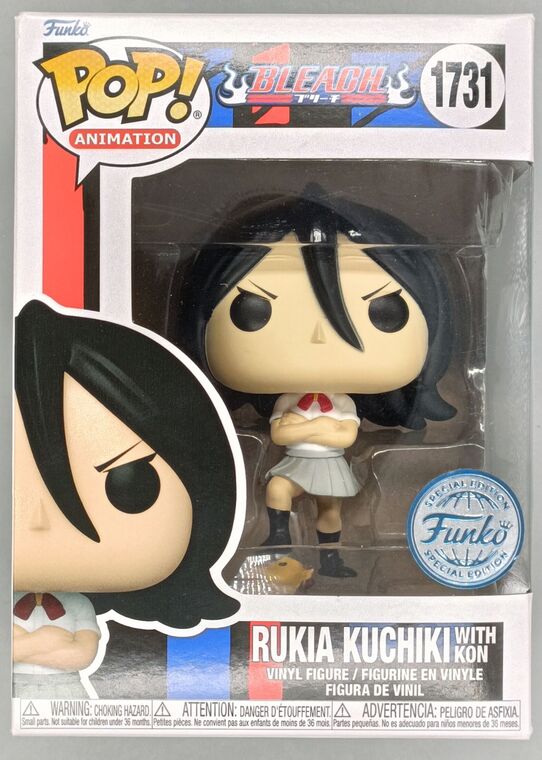 #1731 Rukia Kuchiki w/Kon - Bleach - BOX DAMAGE