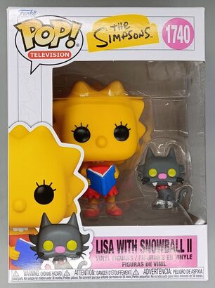 #1740 Lisa w/Snowball II - The Simpsons