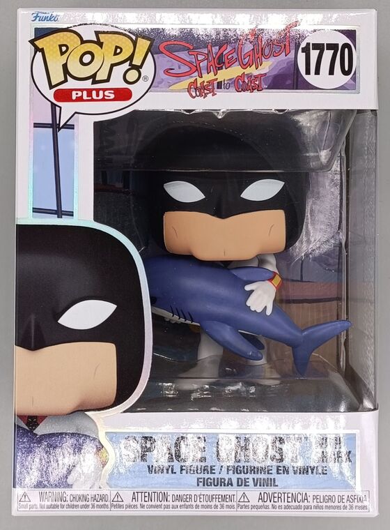 #1770 Space Ghost with Shark - Space Ghost Coast to Coast