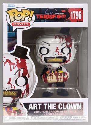 #1796 Art the Clown w/Candy Filled Head - Terrifier 2 Horror