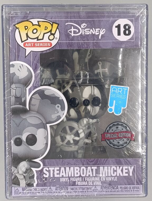 #18 Steamboat Mickey - Disney - Art Series