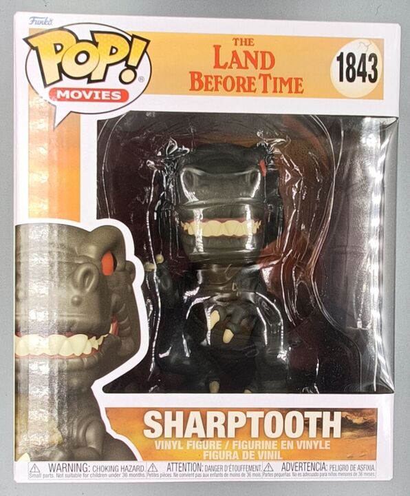 #1843 Sharptooth - 6 Inch - The Land Before Time