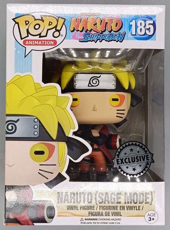 #185 Naruto (Sage Mode) - Naruto Shippuden - BOX DAMAGE