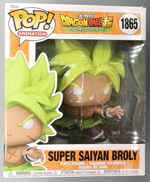 #1865 Super Saiyan Broly - 6 Inch - Dragon Ball Super DAMAGE