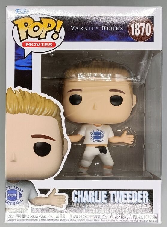 #1870 Charlie Tweeder - Varsity Blues - BOX DAMAGE