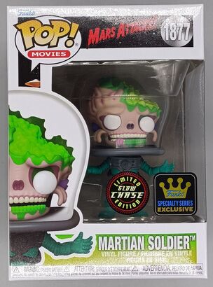 #1877 Martian Soldier (Arms Wide) Chase - Mars Attacks