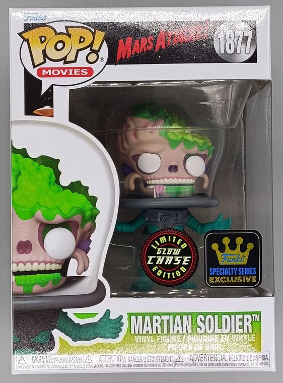 #1877 Martian Soldier (Arms Wide) Chase - Mars Attacks