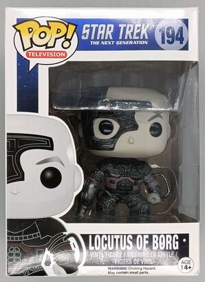 #194 Locutus of Borg - Star Trek The Next Generation DAMAGED
