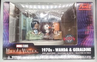 1970s Wanda & Geraldine - Wandavision Marvel - Mini DAMAGED
