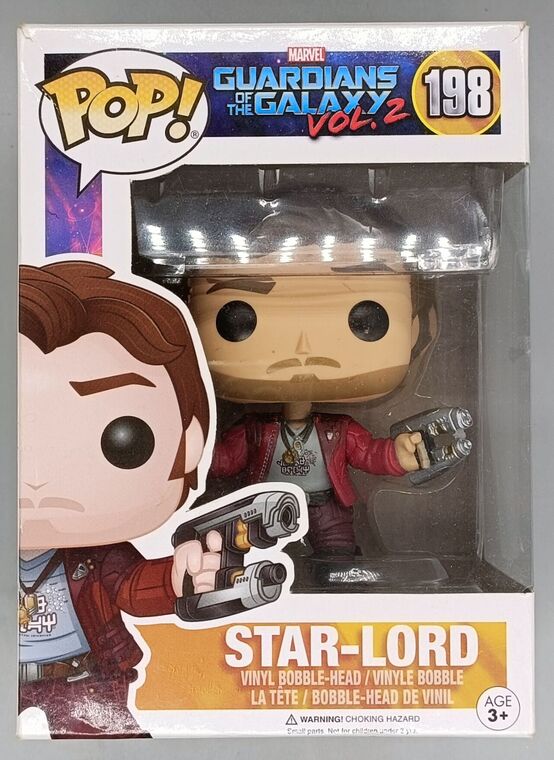 #198 Star-Lord Marvel Guardians of the Galaxy - BOX DAMAGE