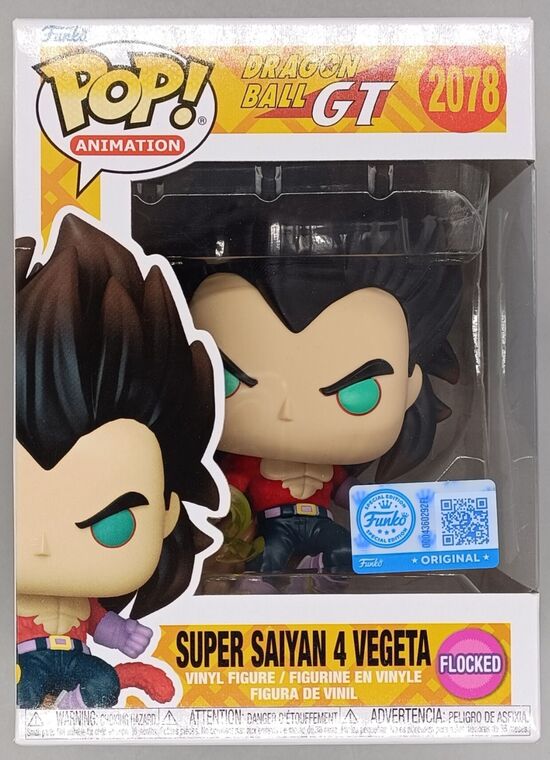2078 Super Saiyan 4 Vegeta (Flocked) - Dragon Ball GT