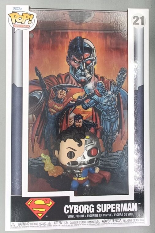 #21 Cyborg Superman - DC Comic Covers