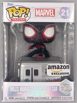#21 Miles Morales on Subway Car - Marvel
