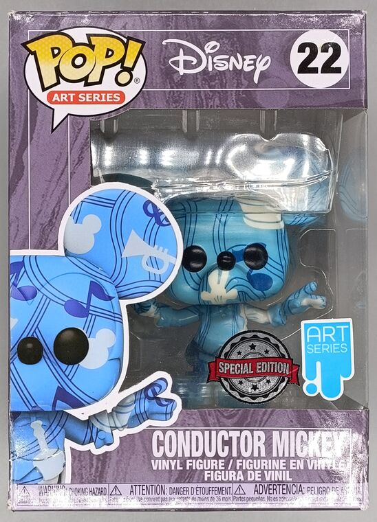 #22 Conductor Mickey - Disney - Art Series - BOX DAMAGE