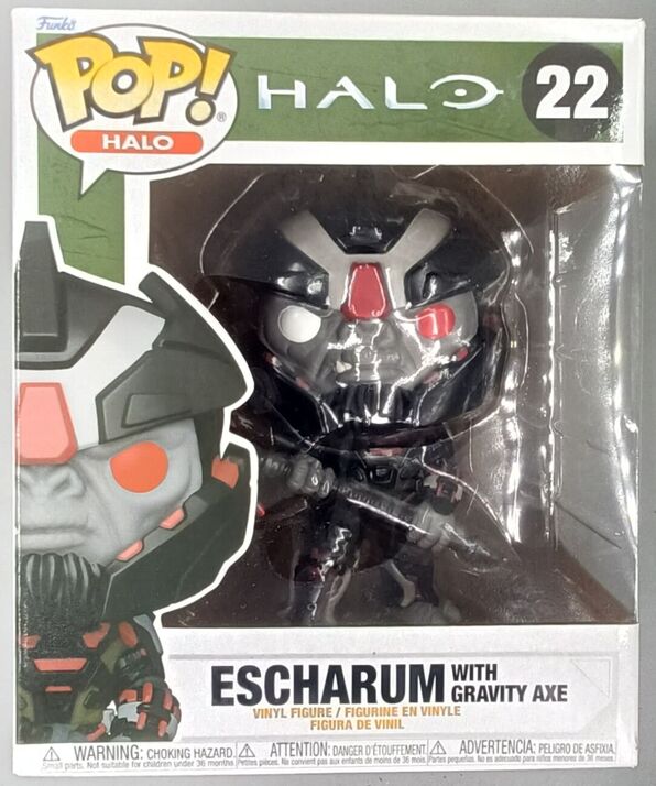 #22 Escharum (with Gravity Axe) - 6 Inch - Halo