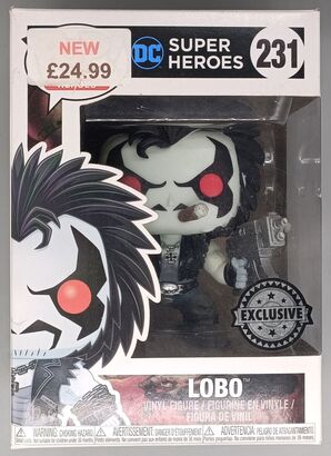 #231 Lobo - DC Super Heroes - BOX DAMAGE