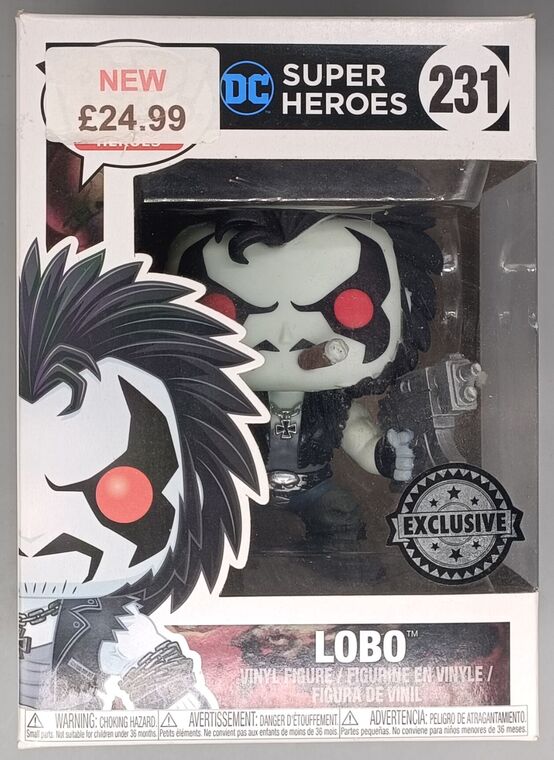 #231 Lobo - DC Super Heroes - BOX DAMAGE