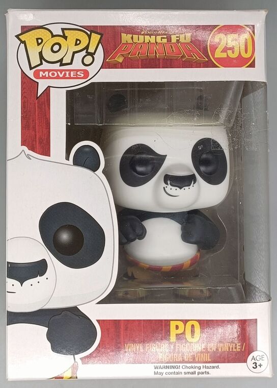 #250 Po - Kung Fu Panda - BOX DAMAGE