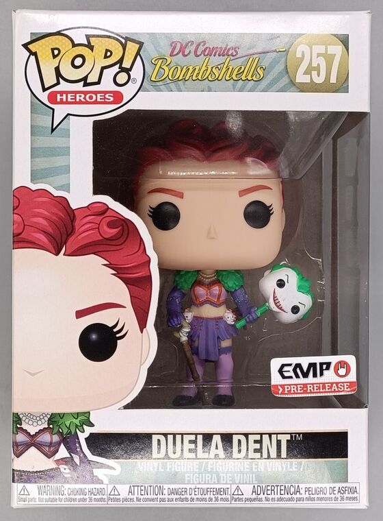 #257 Duela Dent - DC Bombshells - BOX DAMAGE
